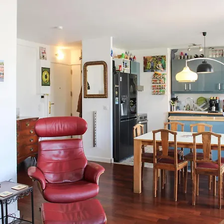 Bright With Balcony - 6 People Apartment Clichy